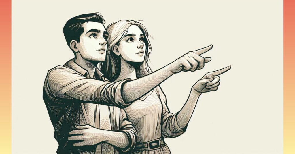 same direction